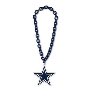 NWT - NFL Dallas Cowboys Team Fan Chain, Blue
